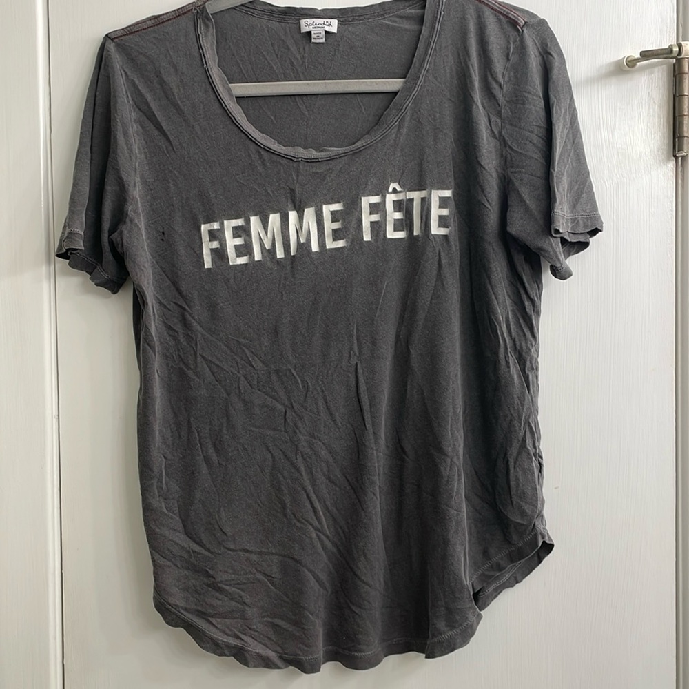 Splendid Femme fete t-shirt